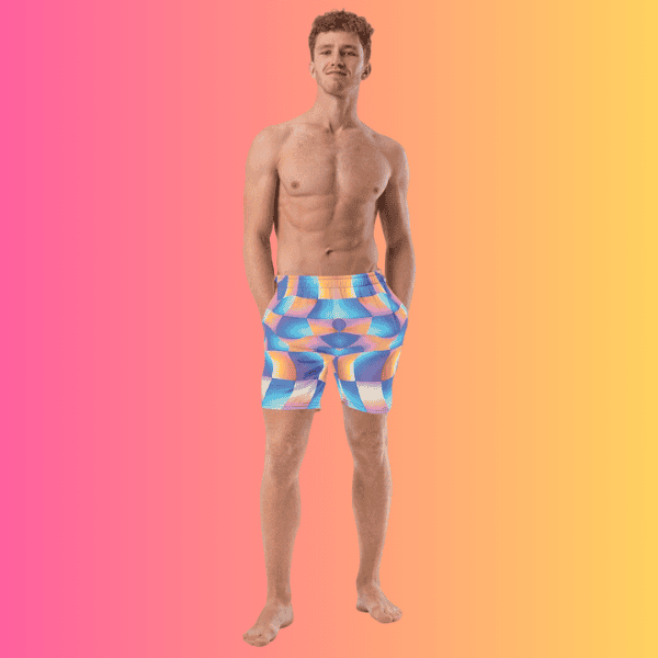 Vibrant Abstract Swim Shorts