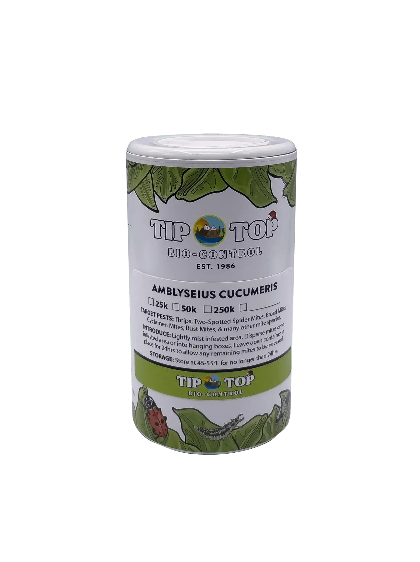Amblyseius cucumeris Treatment Bottles