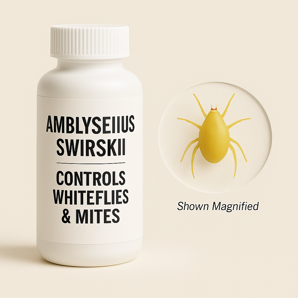 Amblyseius swirskii Treatment Bottles