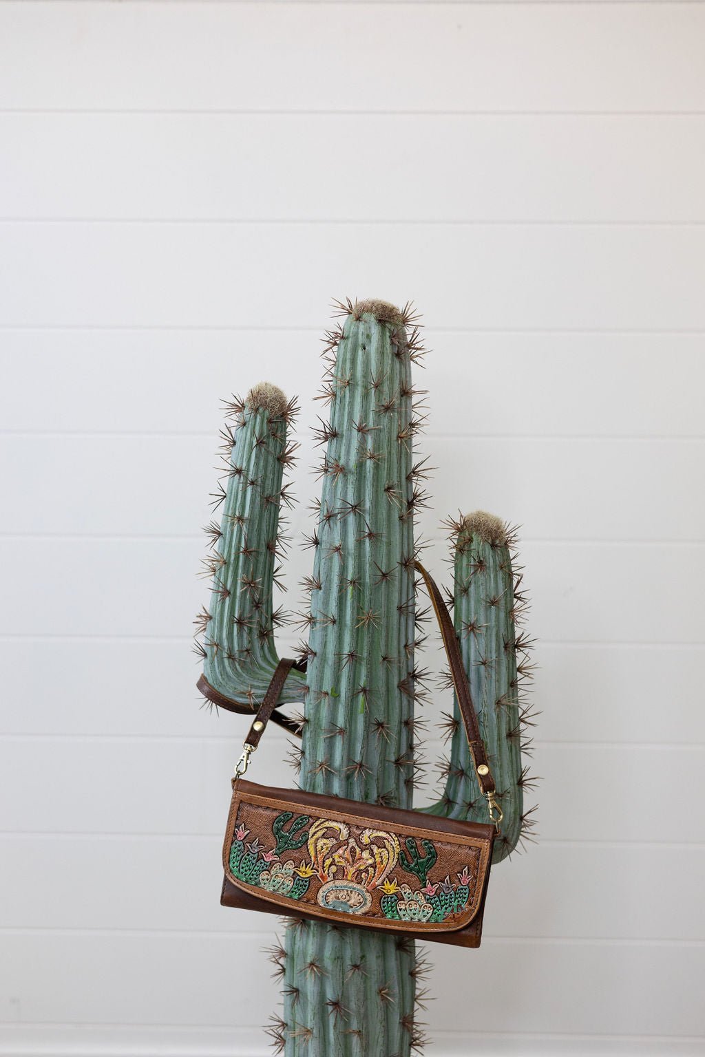 Cactus Fields Genuine Leather Western Bag