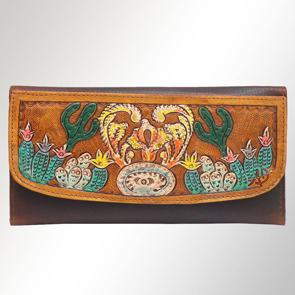 Cactus Fields Genuine Leather Western Bag