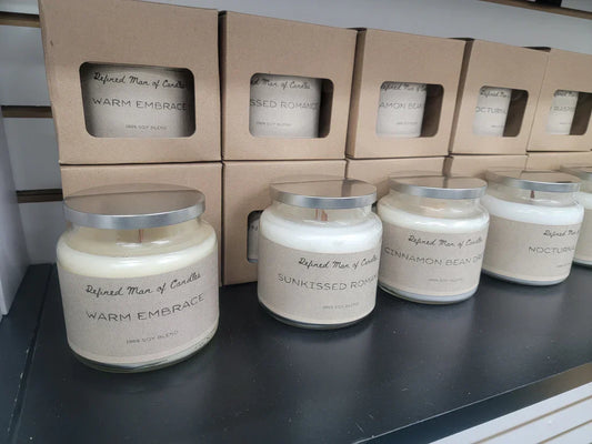 Lavender Driftwood Candle