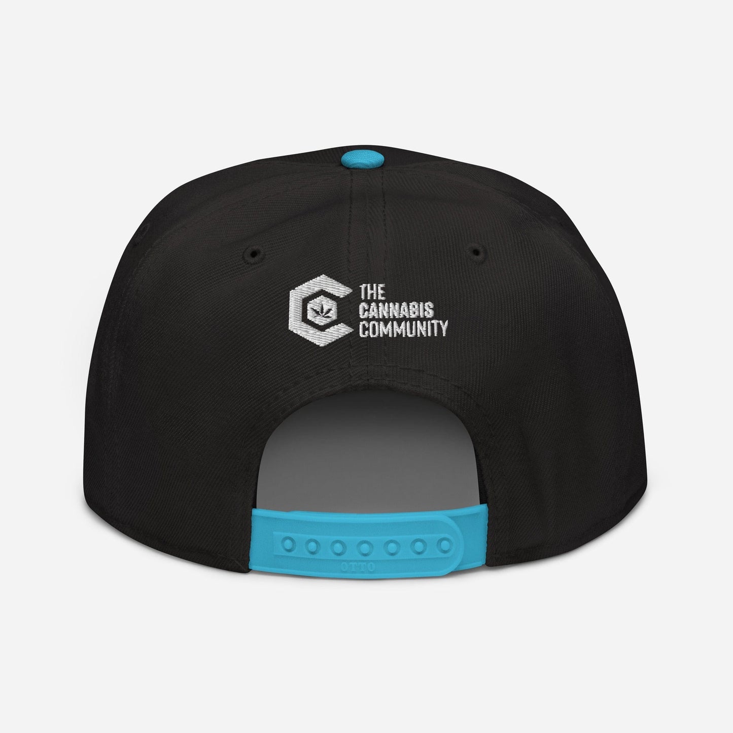 Good Vibes Only Cannabis Snapback Hat