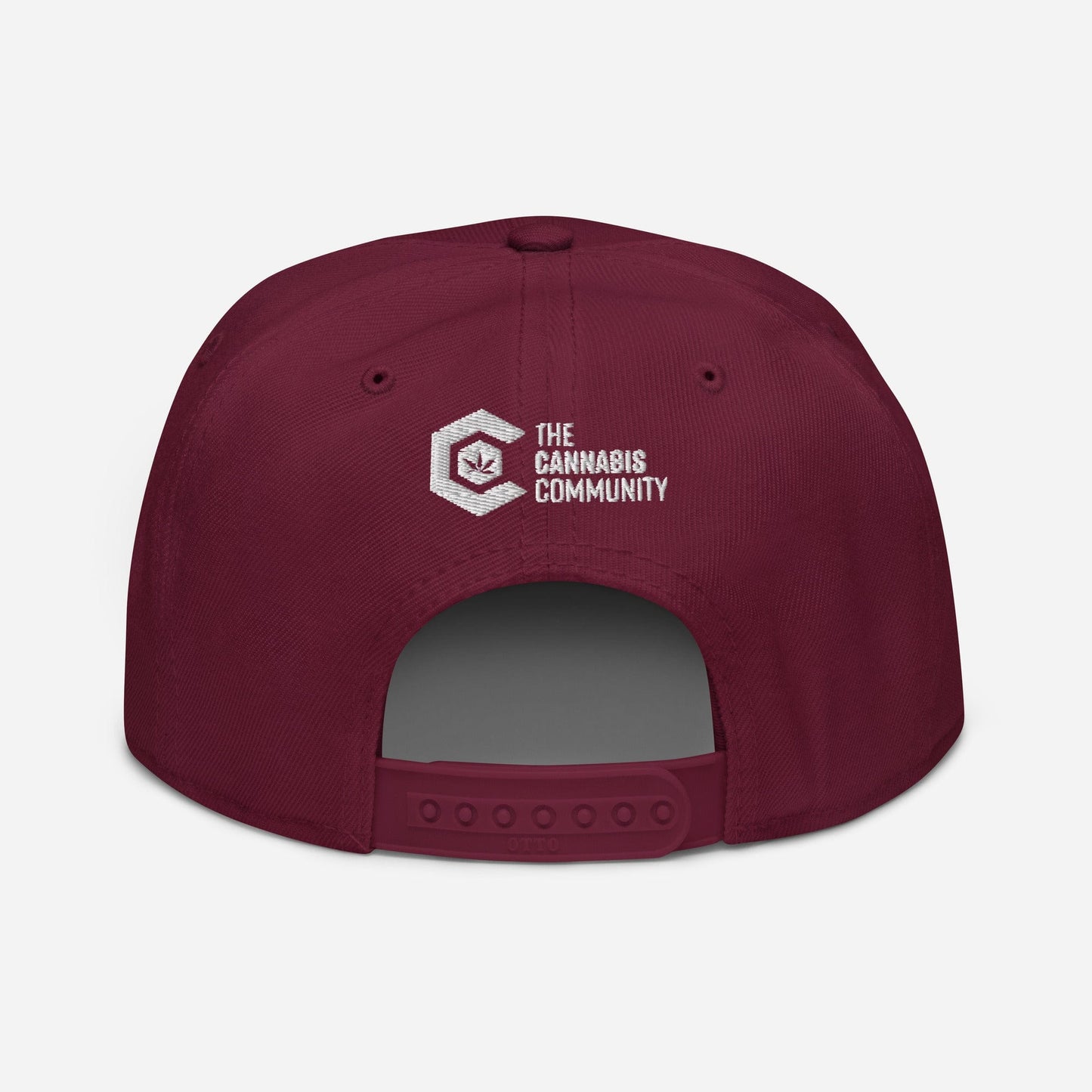 Good Vibes Only Cannabis Snapback Hat