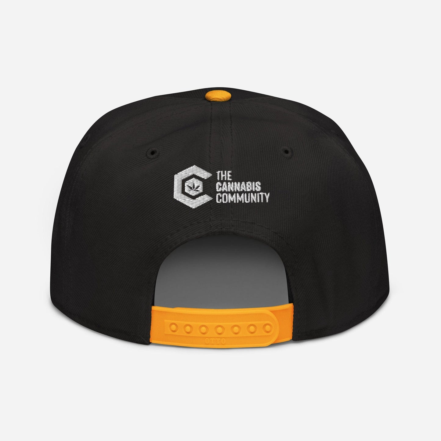 Good Vibes Only Cannabis Snapback Hat