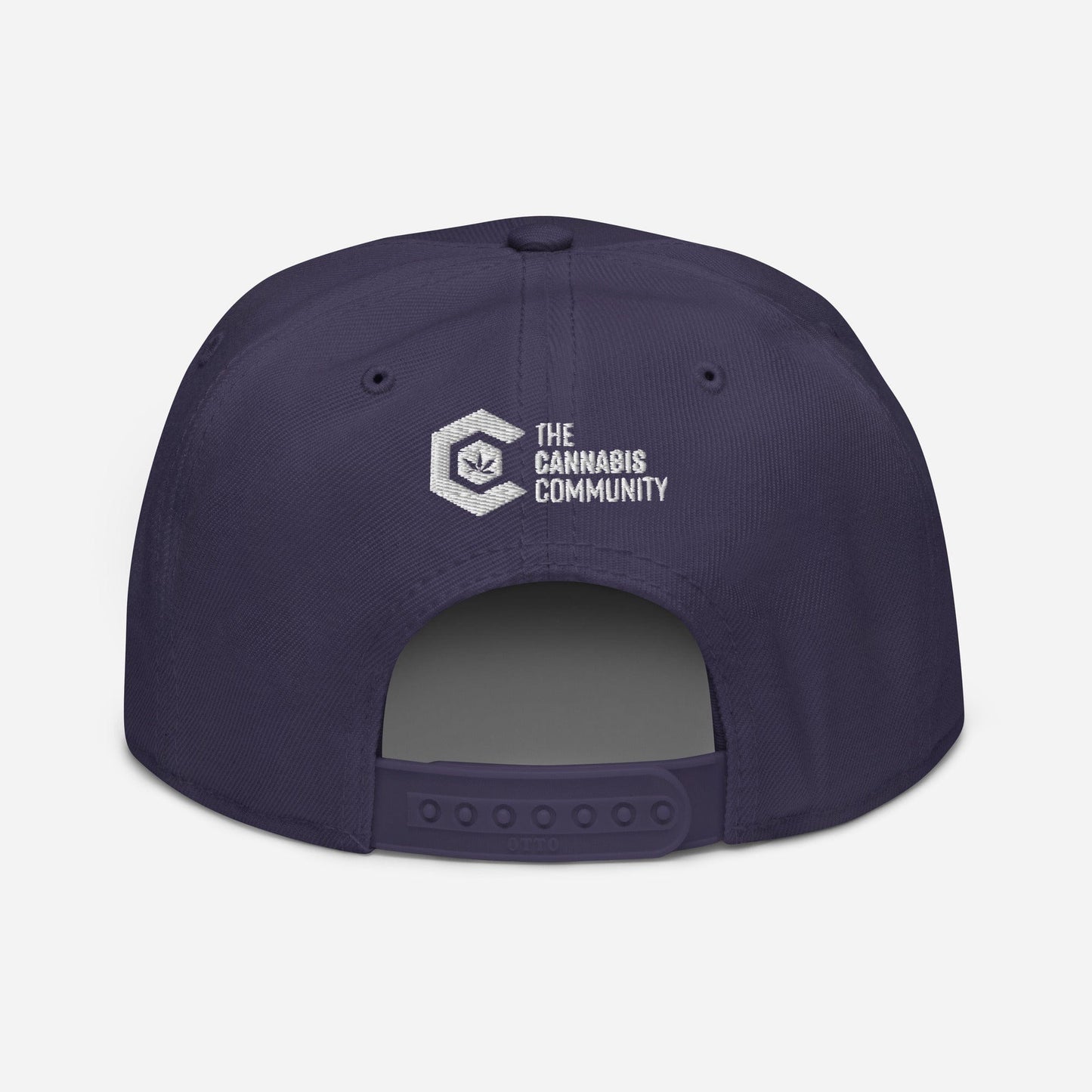 Good Vibes Only Cannabis Snapback Hat