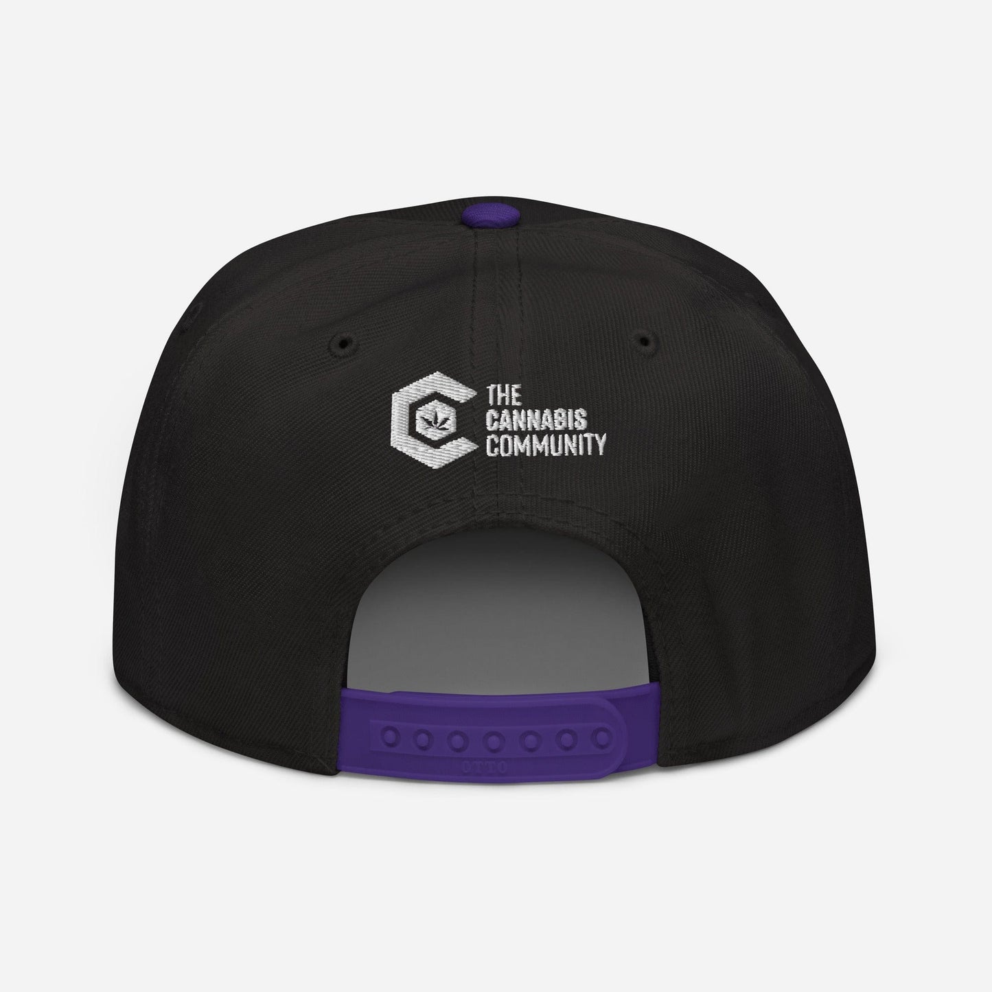 Good Vibes Only Cannabis Snapback Hat