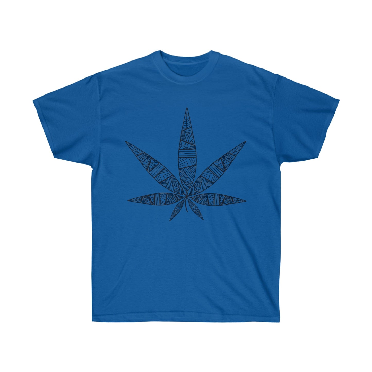 Tribal Marijuana Leaf Tee