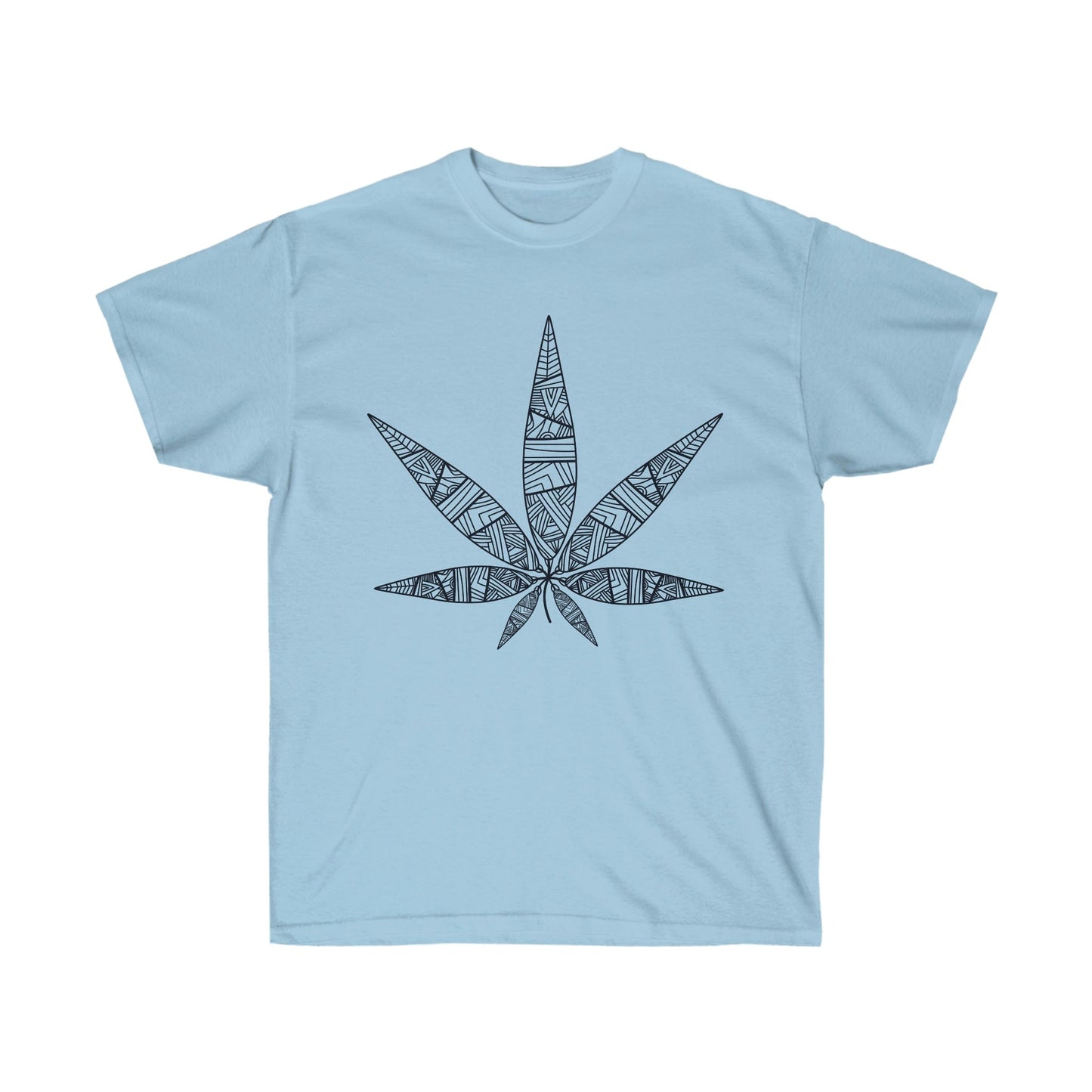 Tribal Marijuana Leaf Tee