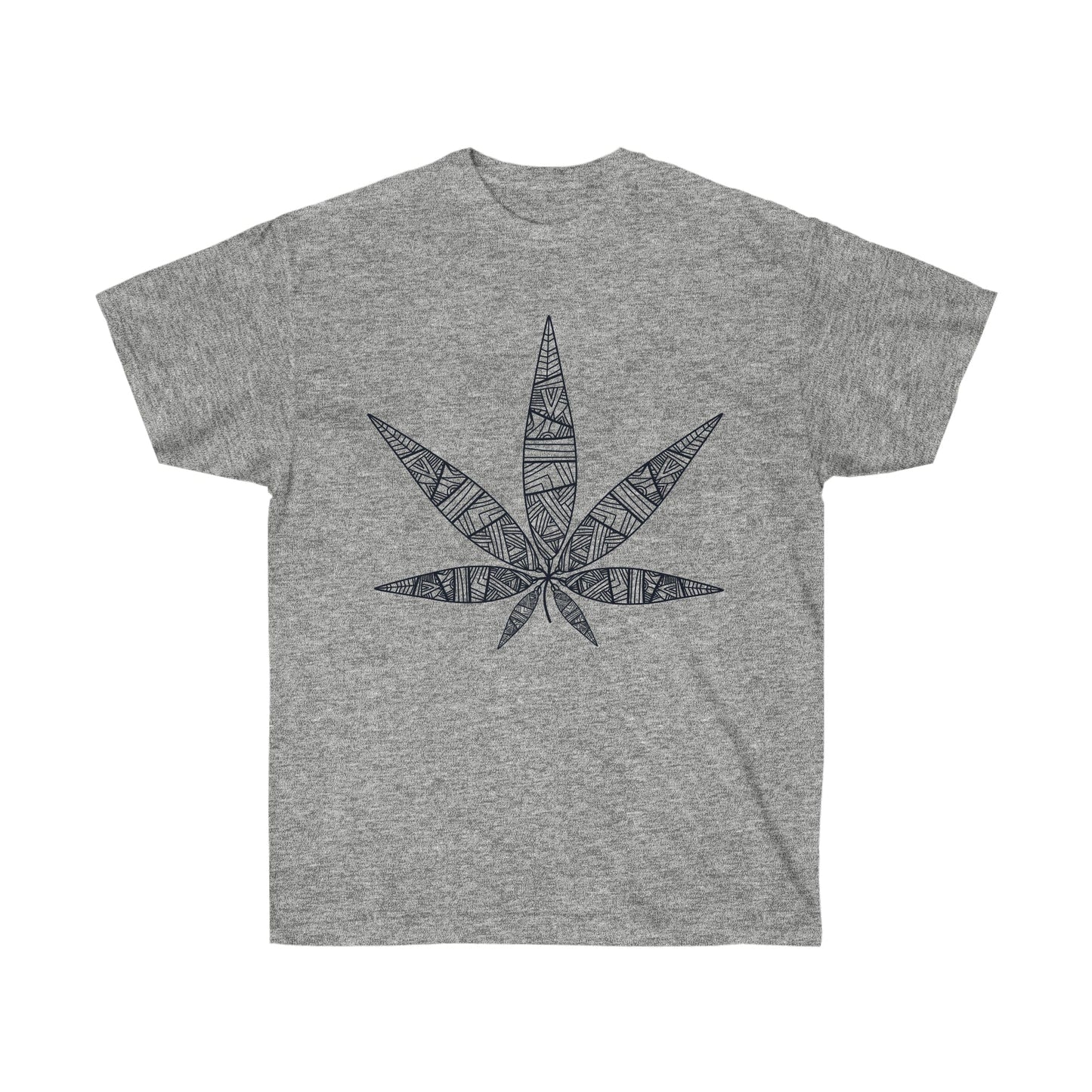 Tribal Marijuana Leaf Tee